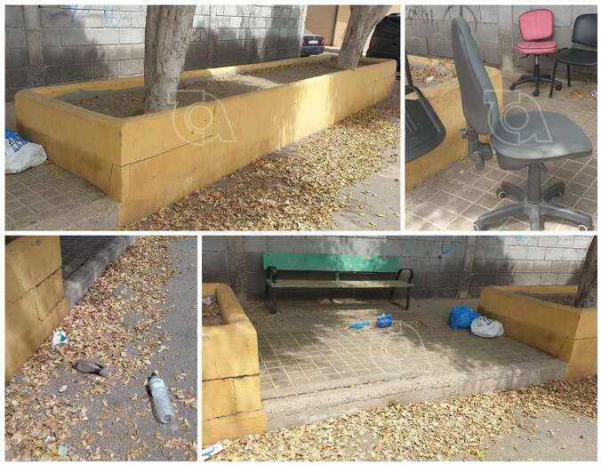 Los vecinos reclaman la limpieza de la calle/TA.